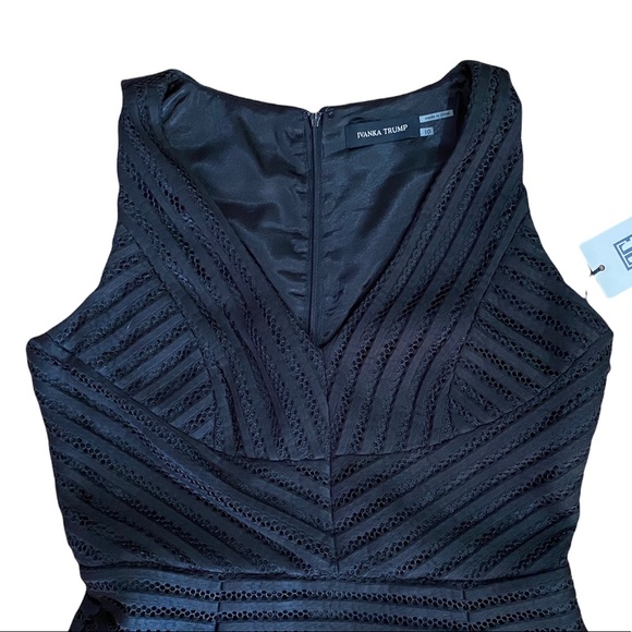 NWT Stunning Sleeveless Black Dress With Pockets - Picture 3 of 10